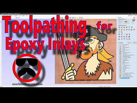 Toolpathing Layers for Multi-Color Epoxy Inlays