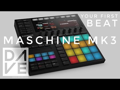 Native Instruments Maschine MK3 | Hardware Set Up & Making Your First Beat