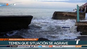 Piden construcción de rompeolas en Farallón