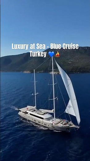 Blue Cruise Turkey – Luxury Holiday on the Turquoise Coast ⛵💙 #luxurytravel #turkeytravel #sail