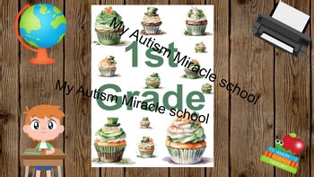 1st Grade Classroom Poster | St. Patrick’s Day Grade Sign | First Grade Door Sig