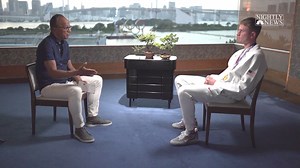 After taking time away from swimming, Bowe Becker became one of four men to take home the gold in the 4x100 freestyle relay. He tells Lester Holt it was his goal to make the Olympic team when he returned. Watch NBC Nightly News tonight for more on Bowe's journey to Tokyo. | NBC Nightly News with Tom Llamas