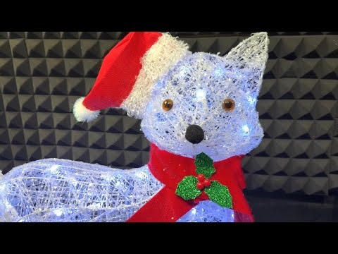 CANVAS Indoor/Outdoor Arctic Freddy The Fox, 28-in Unboxing | Assembly Instructions