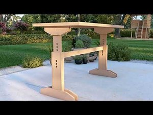 DIY Adjustable Desk Build - Easy Guide!
