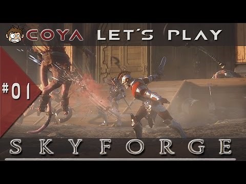 SKYFORGE #01 • Tutorial and Character Creation • Closed Beta Gameplay German Let's Play German HD