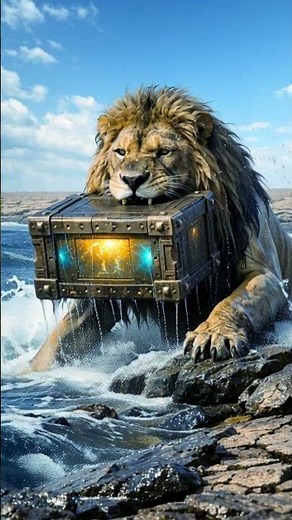 Lion’s Epic Journey: From Barren Land to Magical Green Paradise | Incredible Animal Story