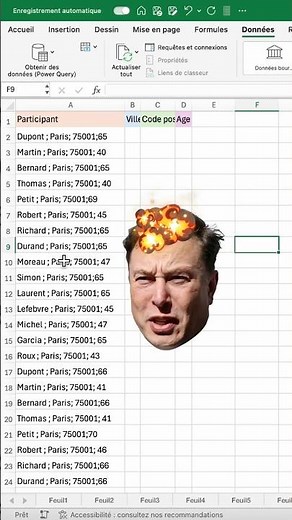 Ordonner des données en vrac dans Excel : Astuce rapide pour organiser vos tableaux