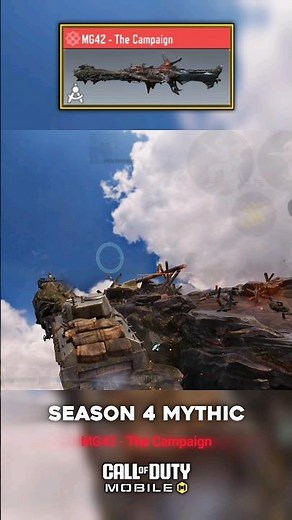 Mythic MG42 Is Insane 😍 (P2W Skin) codm