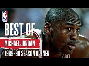 Best Of Michael Jordan 1989-90 Season Opener | The Jordan Vault