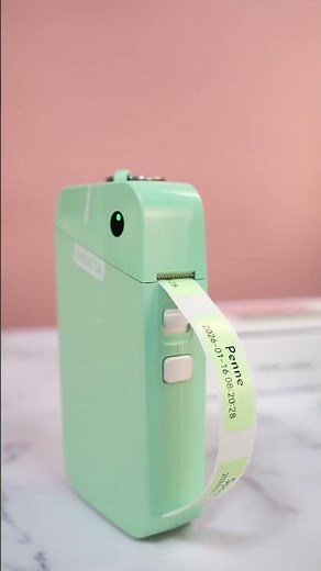 ORGSTA S001-Pocket-size label printer, big performance! #labelprinter #labelprinting #gadgets #home