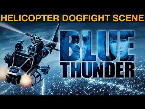 Blue Thunder(1983): Helicopter Dogfight Final Scene | DCS WORLD Reenactment