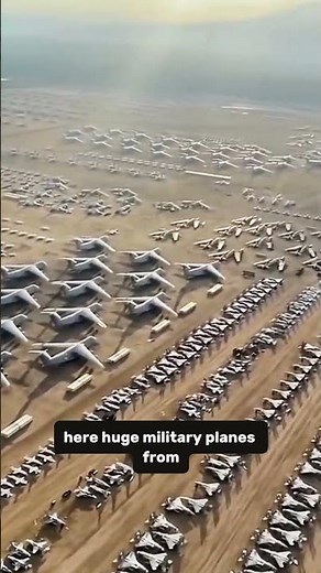 World's biggest graveyard of airplanes The Boneyard, Arizona