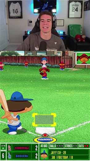 Hitting a walk-off home run in the Backyard Baseball playoffs! Backyard Sports #fypシ #walkoff #walkoffhomerun #homerun #backyardbaseball | JayFish