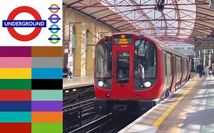 伦敦地铁 2024全线网轨道交通运转集锦
