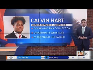 Illini transfer linebacker Calvin Hart uses Bret Bielema connection to help land in Champaign