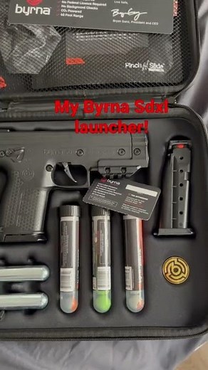 My new Byrna gun.