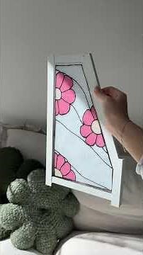 diy stained glass terrarium tutorial