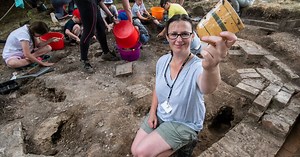 Mystery surrounds building unearthed by archaeologists at Calke Abbey