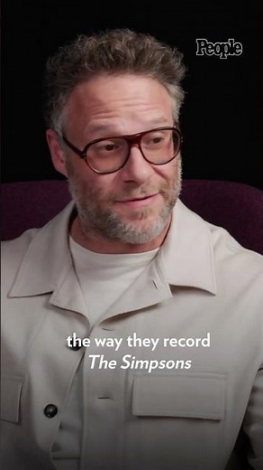 Seth Rogen Reveals What It's Like to Record for "The Simpsons"