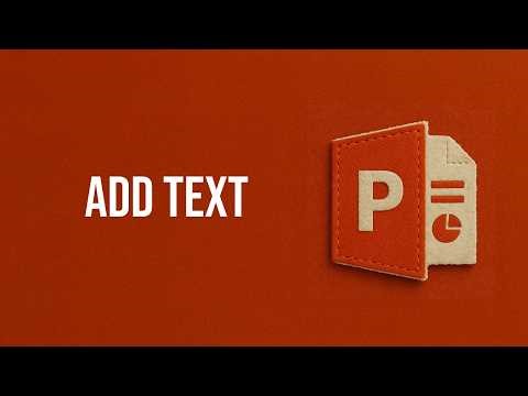 How to Add Text in PowerPoint Slides (Beginner Tutorial)