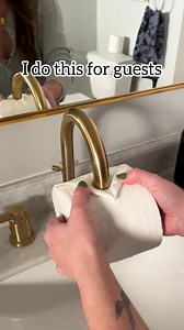 2M views · 39K reactions | Genius Bathroom Hacks Everyone Should Know!  We've assembled the best cleaning tips, folding #hacks and linen tricks to keep your bathroom looking and smelling great! #cleaninghacks #cleaningtips ##bathroomdesign #LifeHacks This original video was produced by Network Media, LLC and Jeff & Lauren Productions | Randy & Mandy and Friends | Facebook