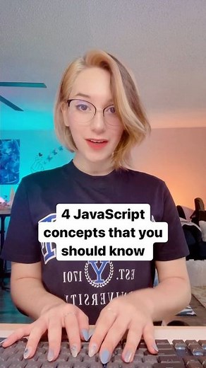Mili Pernia | Tech & Code on Instagram: "✨ 4 JavaScript concepts that you should know! 👍🏻 make your life easier understanding this key concepts: ✅ IIFE (Immediately Invoked Functions Expression) - functions (as expressions) that are executed as soon as they are defined / made! The result is private / not global 🫣 ✅ Scope - Variable access! The default is the root scope, and it can be seen as a box of boundaries 📦 for variables, objects and functions to limit access and visibility. It can be 