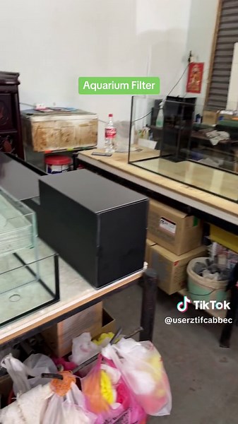 Aquarium Filter System: Dry & Wet Filter Effect