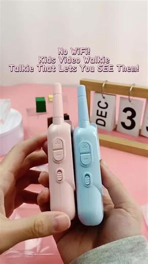 No more shouting across the house! Just fun video calls Easy setup, long range, rechargeable