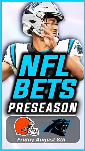 Best NFL Picks Today! NFL Preseason Week 1 Browns vs. Panthers (FREE NFL picks 8/8)