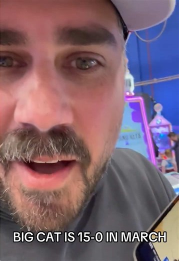 Big Cat's Unbeaten Streak: 15-0 in March Madness