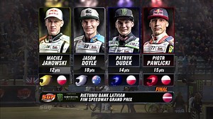 VIDEO | Take a look back at the moment Piotr Pawlicki Racing secured his first #SpeedwayGP win at the #LatvianSGP in Daugavpils, as Patryk Dudek Duzers Team and Maciej Janowski made it a Polish 1-2-3 ... | FIM Speedway Grand Prix