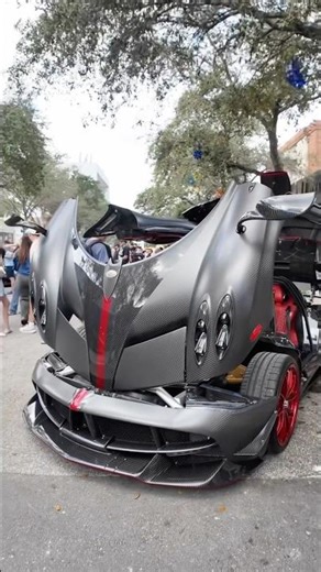 The Pagani Huayra Project Vulcan at The Miami Concours – 2nd Annual Art Week Cars & Coffee.