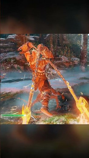 Ghost Of Sparta☠️🔥Vs Draugr Best Fight Aura Form God Of War 2018 #gaming #godofwar2018