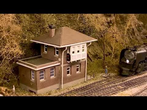 Incredible HO Scale C&O Layout- One of the Finest You'll See! More Operations on Ted Pamperin's!