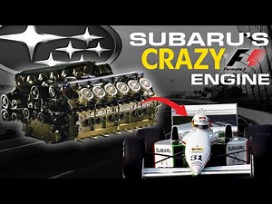 Subaru's Crazy Flat 12 F1 Engine