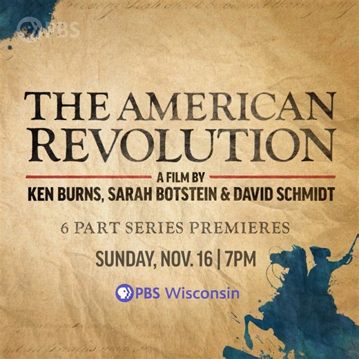 “The American Revolution is one of the most important events in human history.” said Ken Burns. “As we prepare to celebrate the 250th anniversary of our founding, I’m hopeful that people throughout the country will come together to discuss the importance of this history and to appreciate even more what our ancestors did to secure our liberty and freedoms.” Ready to connect and reflect on themes from the film? Visit pbswisconsin.org/a250 apply for $500 grants to host Community Conversations aroun