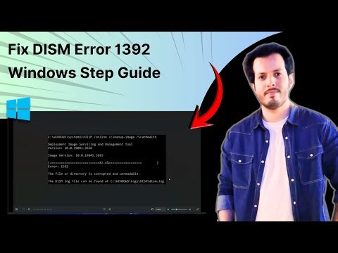 How To Fix DISM Error 1392 on Windows 10 Step By Step Full Guide