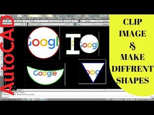 Autocad Clip image new 2019 | Clipping Methods in Autocad | Make Different Shapes in Autocad