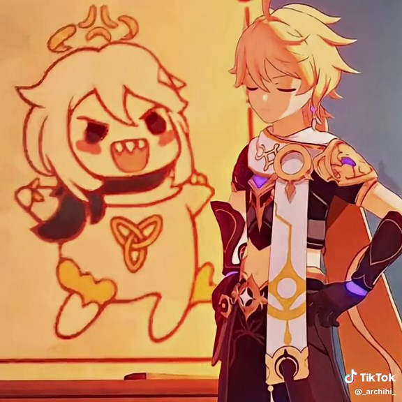 #CapCut #paimon #aether #genshinimpact