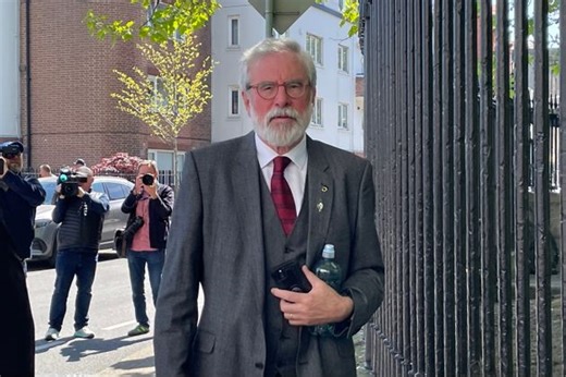 Gerry Adams says IRA chief was ‘mistaken’ when he said the ex-Sinn Féin leader was in the Provisional IRA