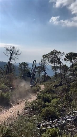 Nitro Circus on Instagram: "Beware of Folks with new bikes out on the trails after Christmas… it may look like this 😬😂 via: tom.twinforks"
