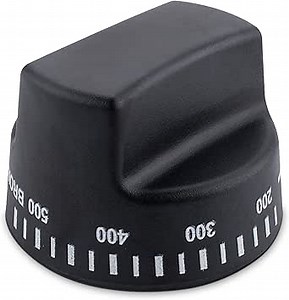 Whole Parts Thermostat Knob (Black) Part # PB010129 - Replacement & Compatible with Some Viking Ranges - Used On Most Duel Fuel Ranges - Non-OEM Parts & Accessories - 2 Yr Warranty
