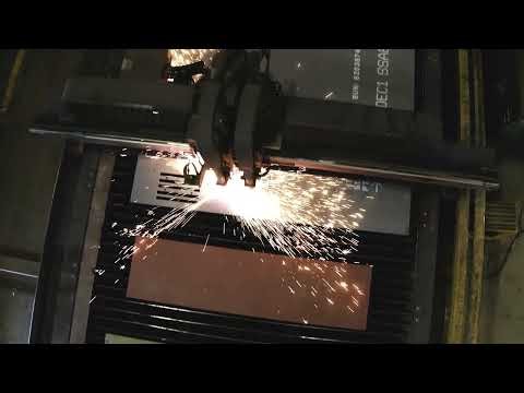 Messer MetalMaster Evolution Dual Head 8' x 53' Plasma Cutting System