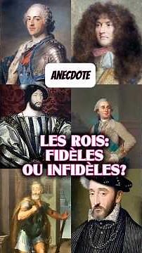 💘ROYAL MISTRESSES AND FAVORITES: WERE ALL KINGS UNFAITHFUL?