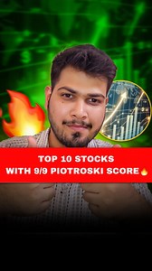Piotroski Score 🔥 9/9, Fundamental screening. Follow @investify_me for more knowledgeable and educational content. #stockmarket #invest #investing #stockmarketindia #sharebazar #nifty | Mayank Khandelwal