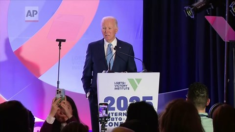 Biden urges leaders to fight back for equality