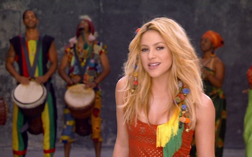 夏奇拉官方 MV Shakira - Waka Waka (4.32G 1080P 2010 的世界杯的那个夏天)