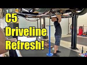 Corvette C5 Transmission and Torque Tube Install