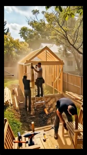 Building a Small House in My Backyard | Full Mini House Construction