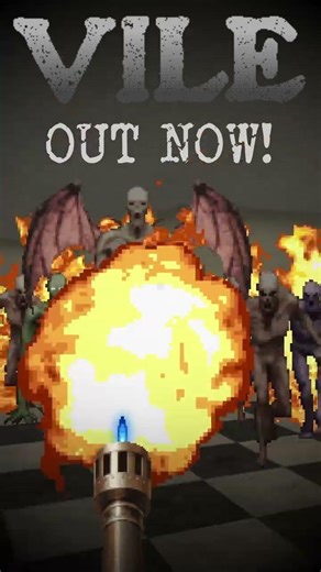 VILE, a fantasy Victorian London retro FPS is out NOW! #gaming #fps #boomershooter #retrogaming